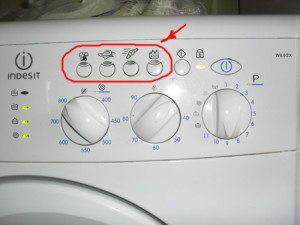 Washing modes programs