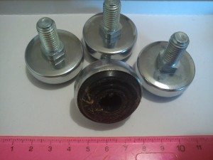 Washing machine feet