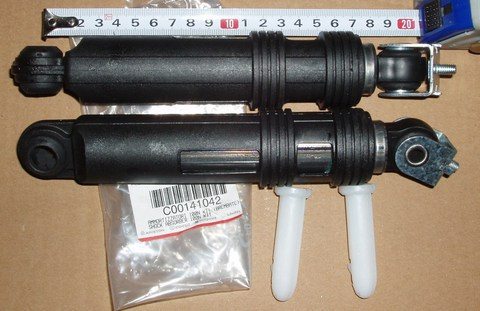 Shock absorbers for washing machines