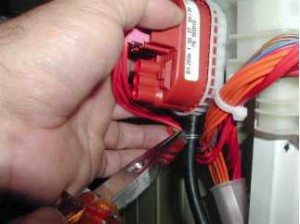 Replacing the pressure switch in a washing machine