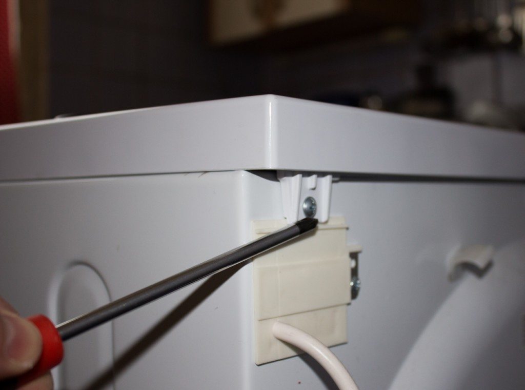 disassembling a washing machine