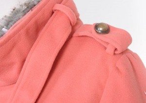 washing a coat in a machine