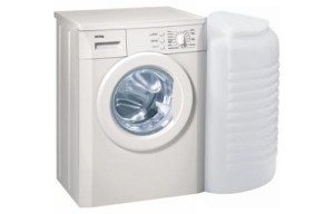 washing machine with a tank