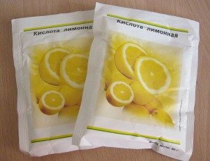 citric acid for washing machines