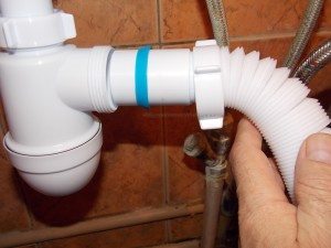 self-draining washing machine