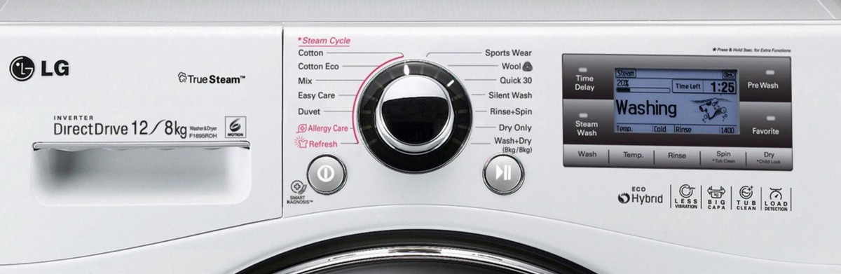 LG F1695RDH washing machine