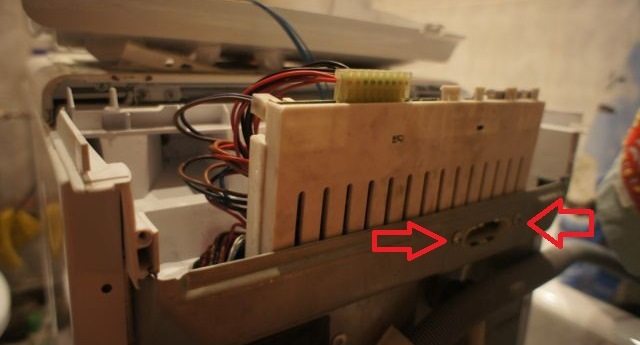 disassembling a washing machine