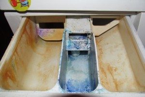 cleaning a washing machine from limescale