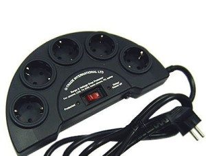 surge protector for an automatic machine