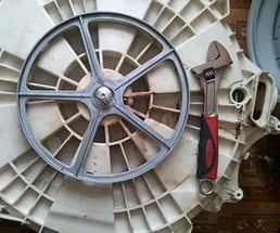 washing machine drum pulley