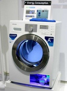 Samsung washing machine with Eco Bubble