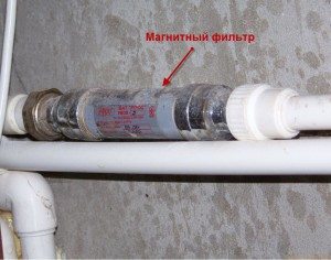 magnetic filter for water purification
