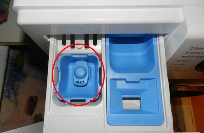 washing machine powder dispenser
