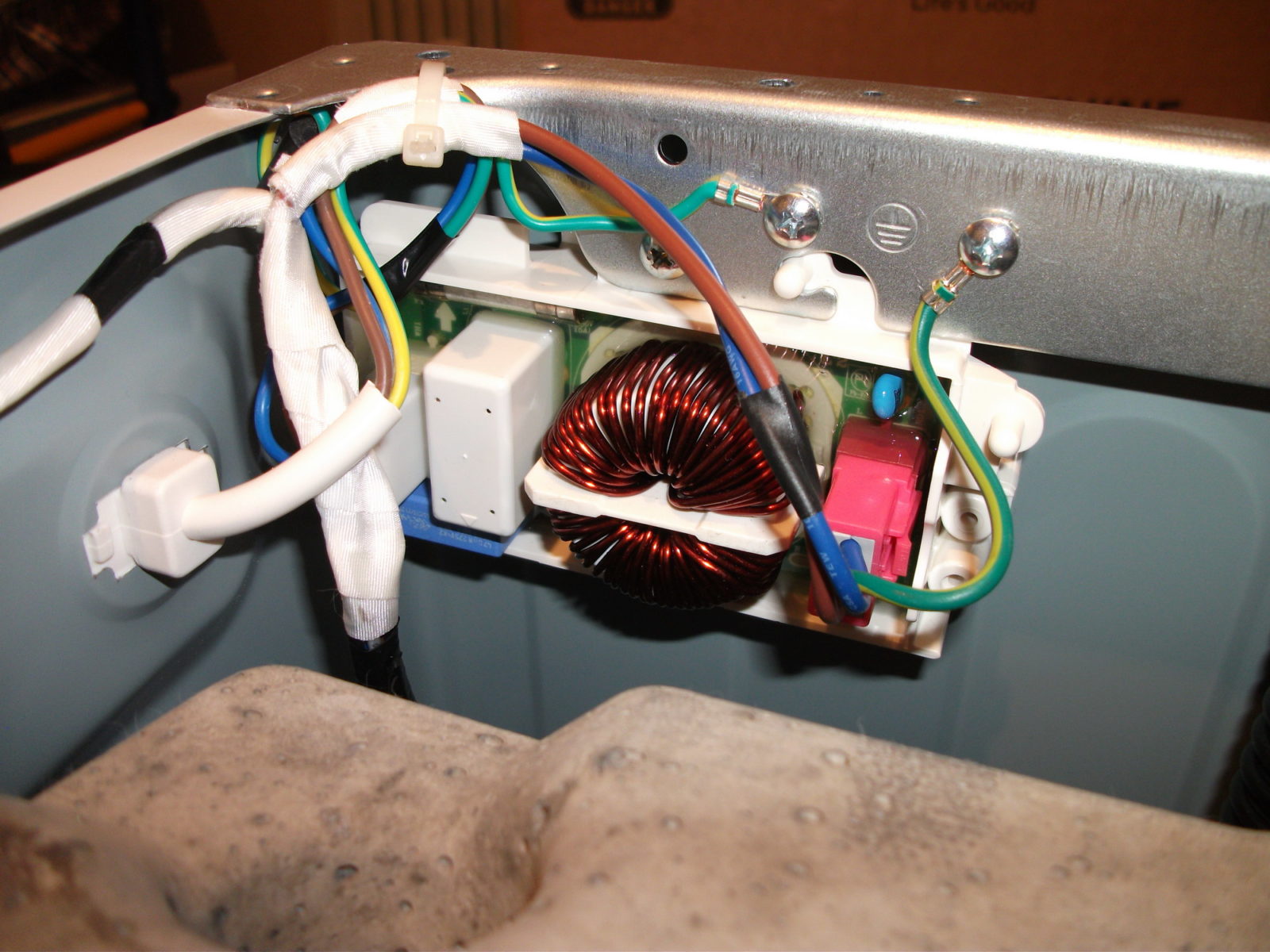 Indesit washing machine power filter