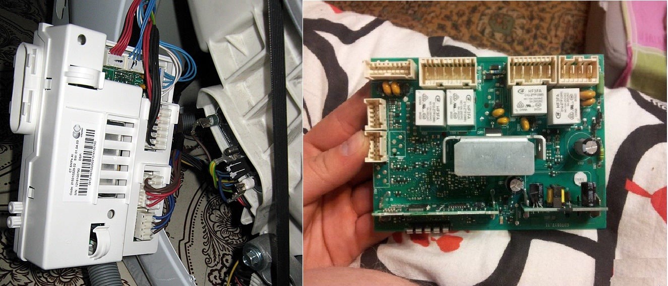 Indesit washing machine circuit board