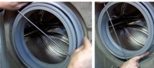 cuff in a washing machine