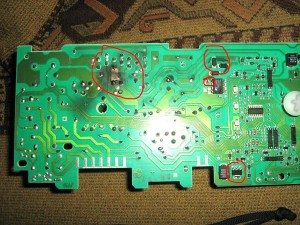 washing machine control board