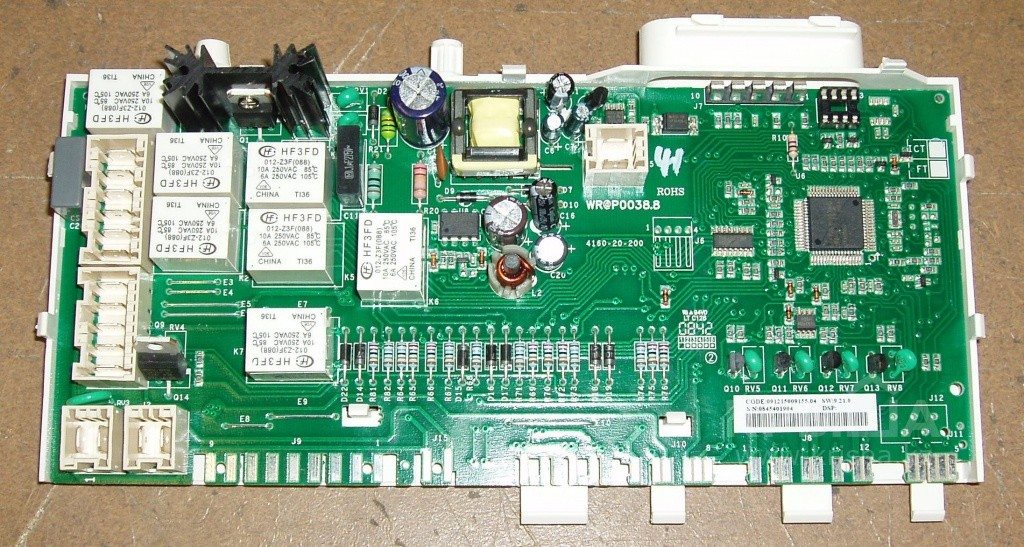 the control unit failed