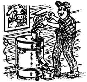 grain crusher from a washing machine