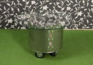 using an old washing machine