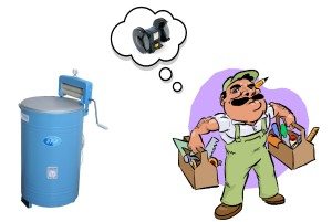 Какво можете да направите от стара пералня?