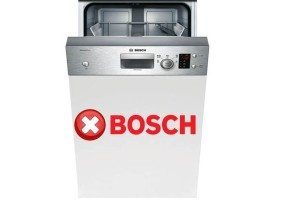 Грешки в съдомиялната машина Bosch Грешки в съдомиялната машина Bosch