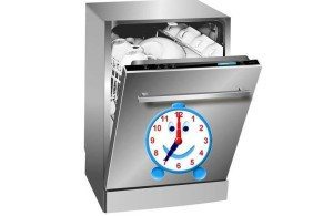 Колко време отнема на съдомиялната машина да измие водата?