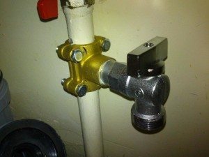 connecting a dishwasher