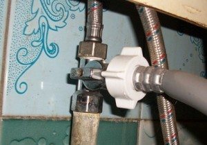 connecting a dishwasher
