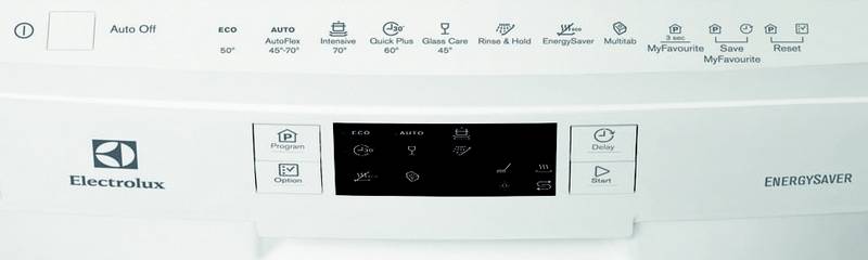 Electrolux dishwasher