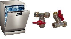 Кран за свързване на съдомиялната машина към водопровода