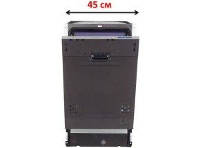 Преглед на вградените съдомиялни машини 45 см