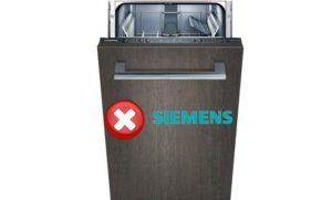Кодове за грешки на съдомиялни машини Siemens