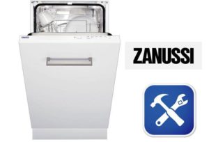 Ремонт на съдомиялни машини Zanussi