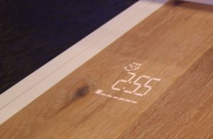 indicator beam on the floor