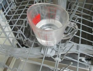 using baking soda in a dishwasher