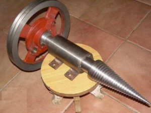 cone for a wood splitter