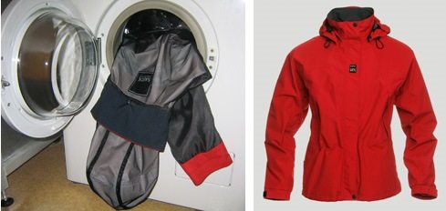 washing the membrane