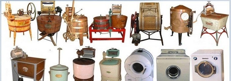 the evolution of washing machines