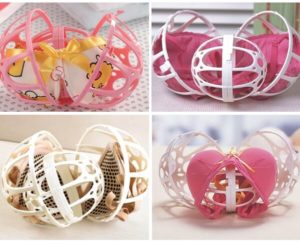 Как да перете сутиен в торбичка в пералня