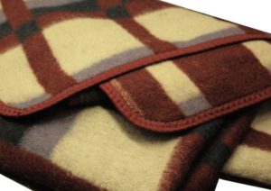 sheep's wool blanket