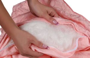 washing hollowfiber pillows