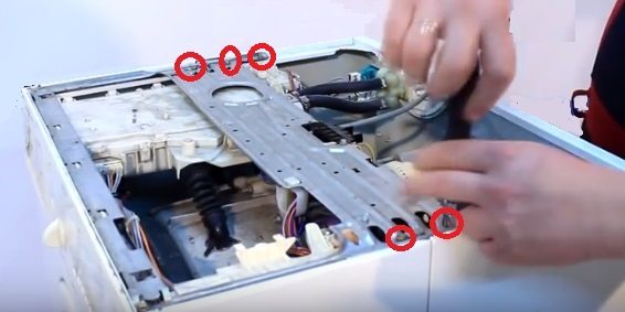 unscrew the screws holding the back of the case