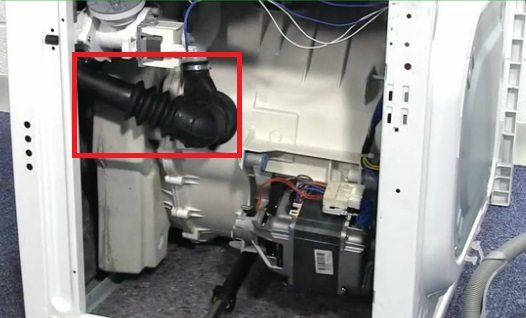 replacing the drain pipe