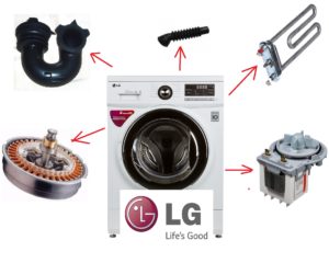 LG washing machine disassembly