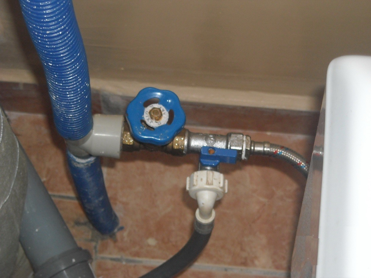 connection to the water supply