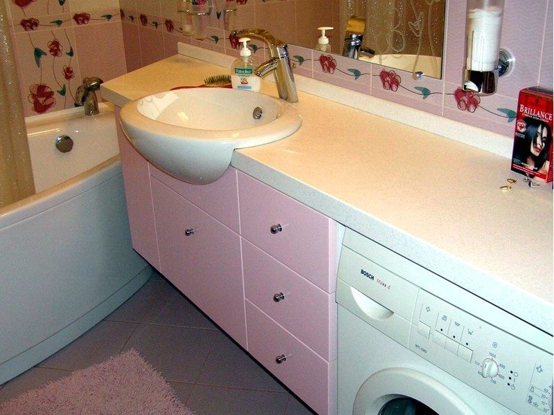 countertop with sink