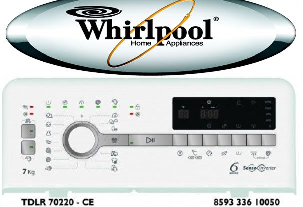 Whirlpool vertical washing machine