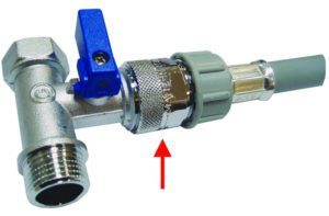 connecting the machine