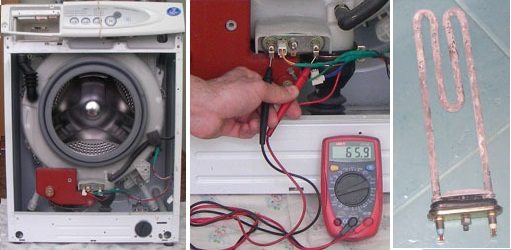 checking the heating element